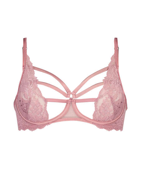 Soutien-gorge &agrave; armatures non-pr&eacute;form&eacute; Sosha, Rose