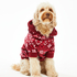 Onesie chiens en polaire, Rouge