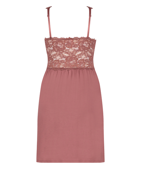 Nuisette Nora dentelle, Violet