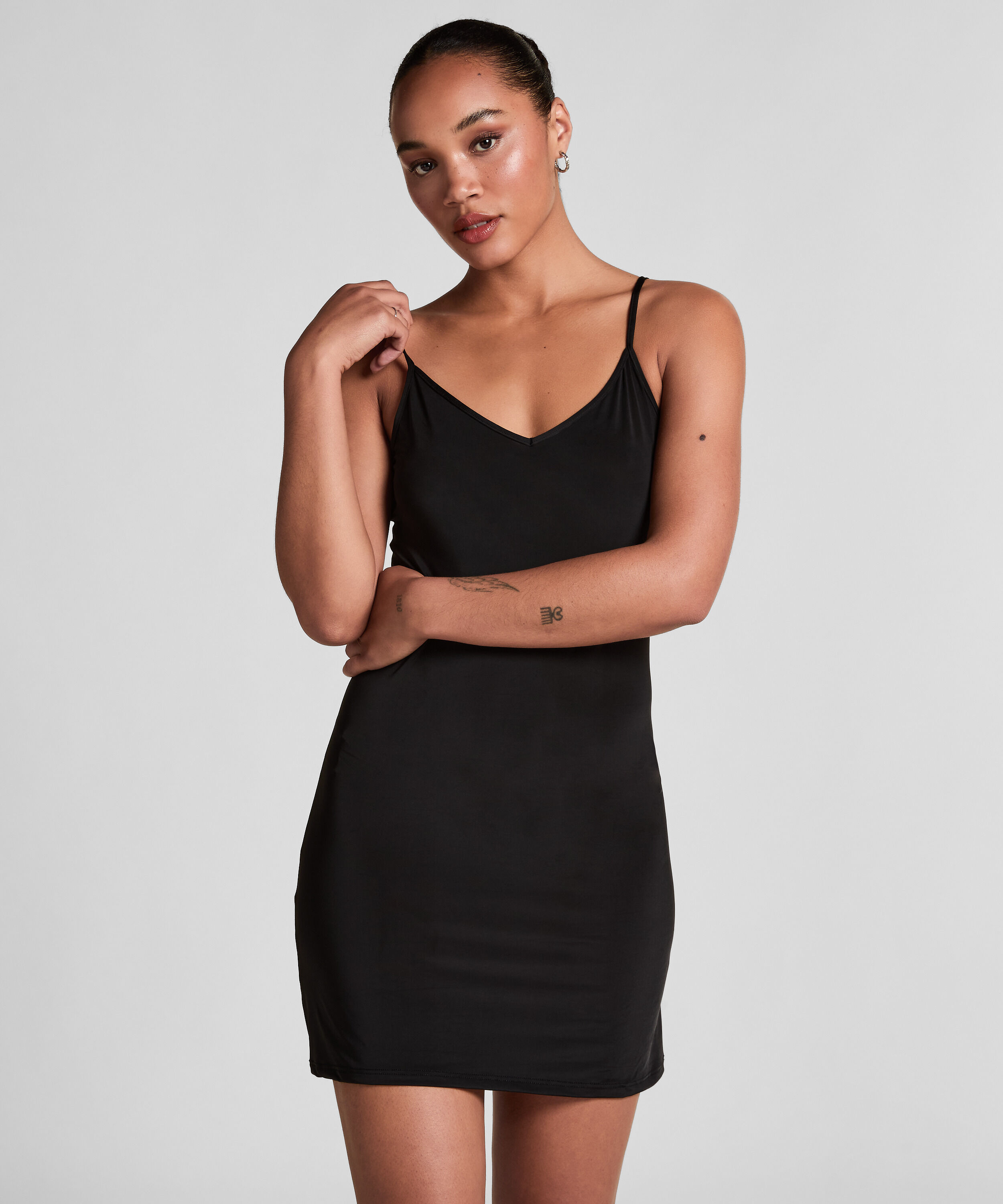 Fond de robe lissant, Noir Fond de robe lissant, Noir