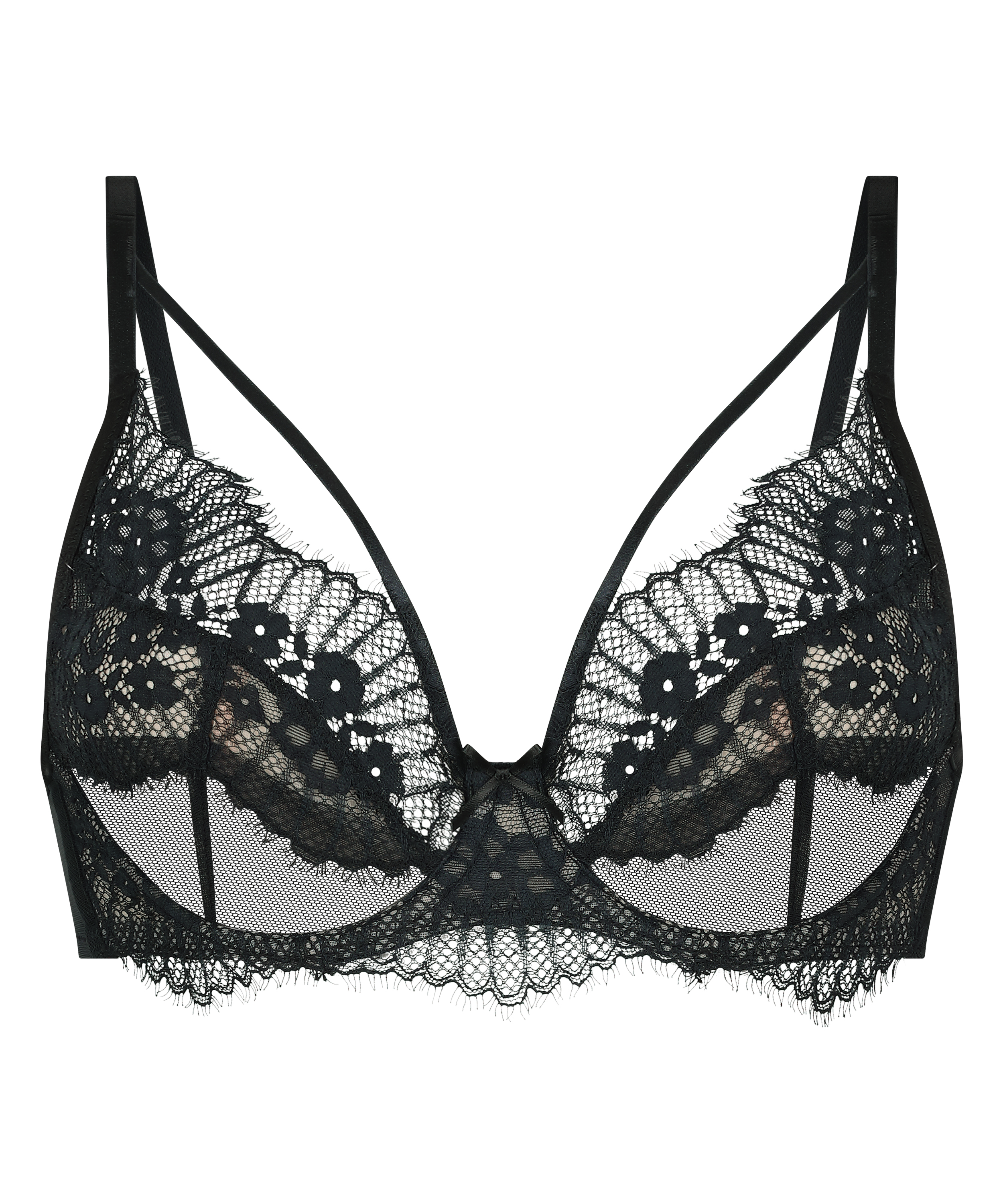Soutien-gorge à armatures non-préformé Daphne, Noir, main