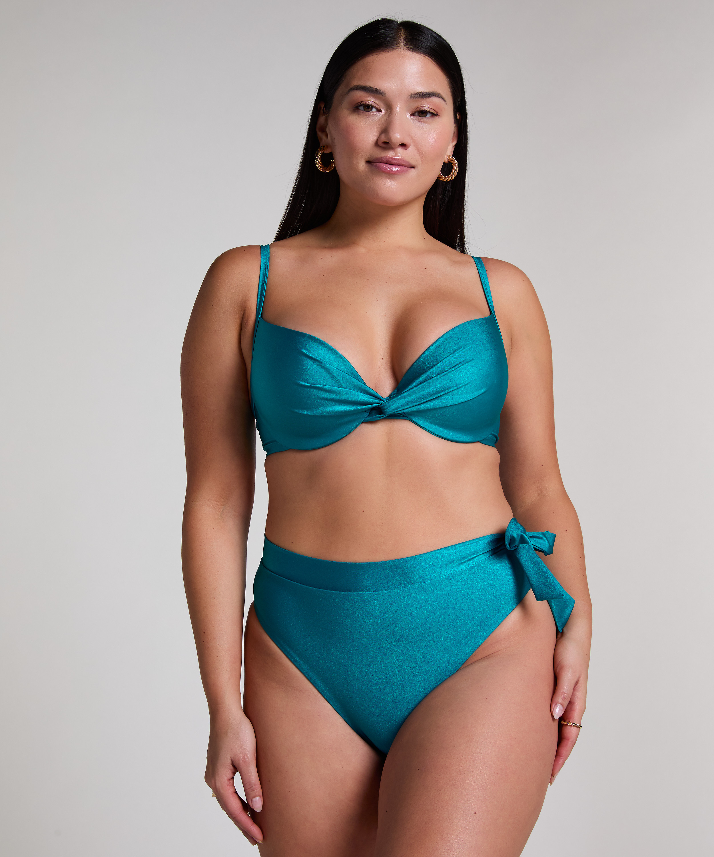 Bas de bikini Aqua, Vert, main