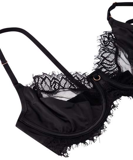 Soutien-gorge à armatures non préformé Aiko, Noir