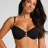 Soutien-gorge de bikini rembourré Bahamas, Noir