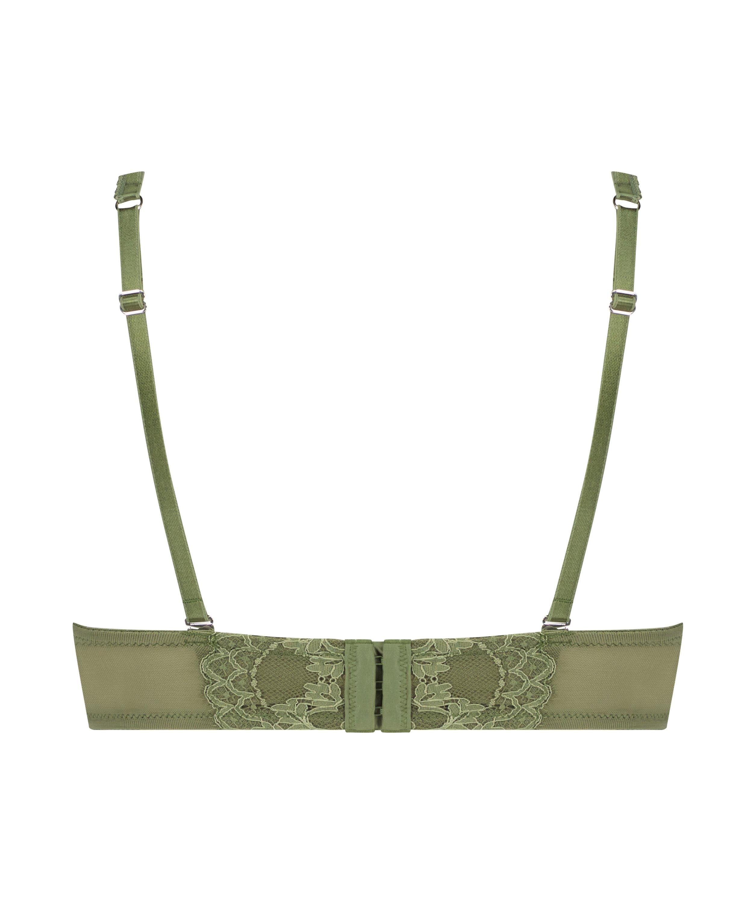 Soutien-gorge à armatures préformé sans bretelles Daisy, Vert, main