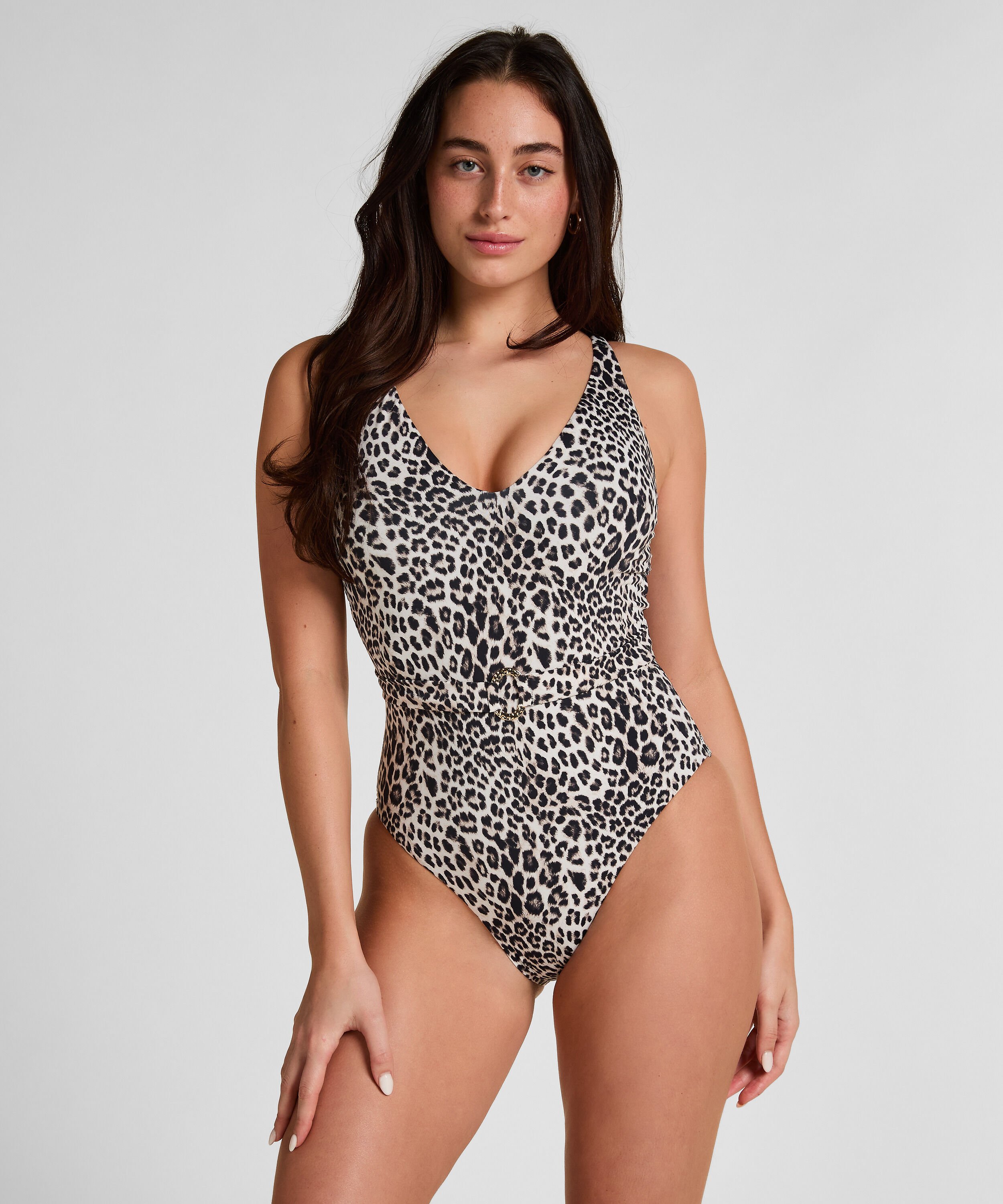Maillot de bain Leopard, Noir Maillot de bain Leopard, Noir