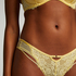 Slip brésilien Lidia, Jaune