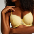 Soutien-gorge à armatures préformé Lidia, Jaune