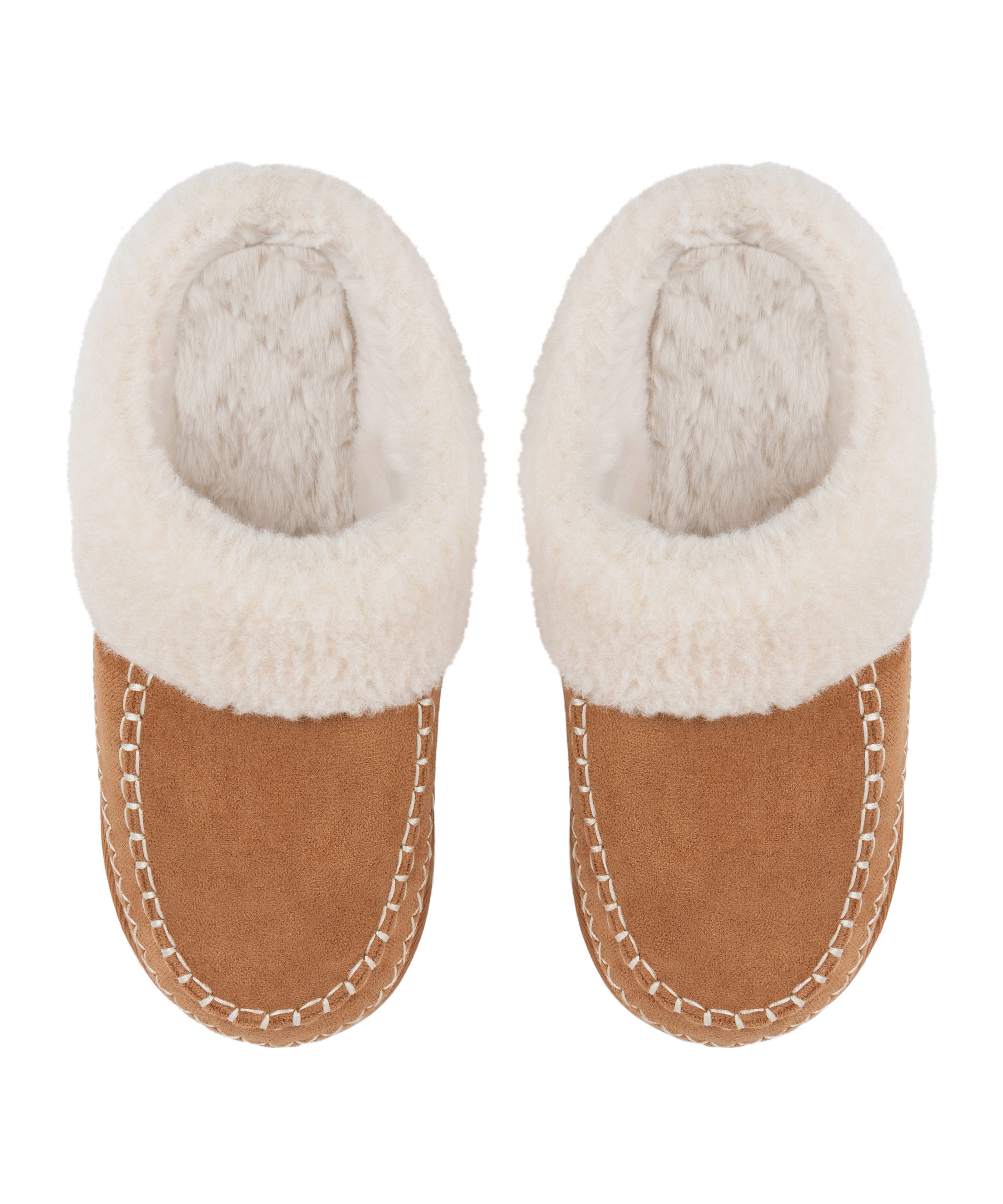 Pantoufles Iggy, Marron, main