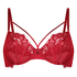 Soutien-gorge à armatures non-préformé Charlotta, Rouge
