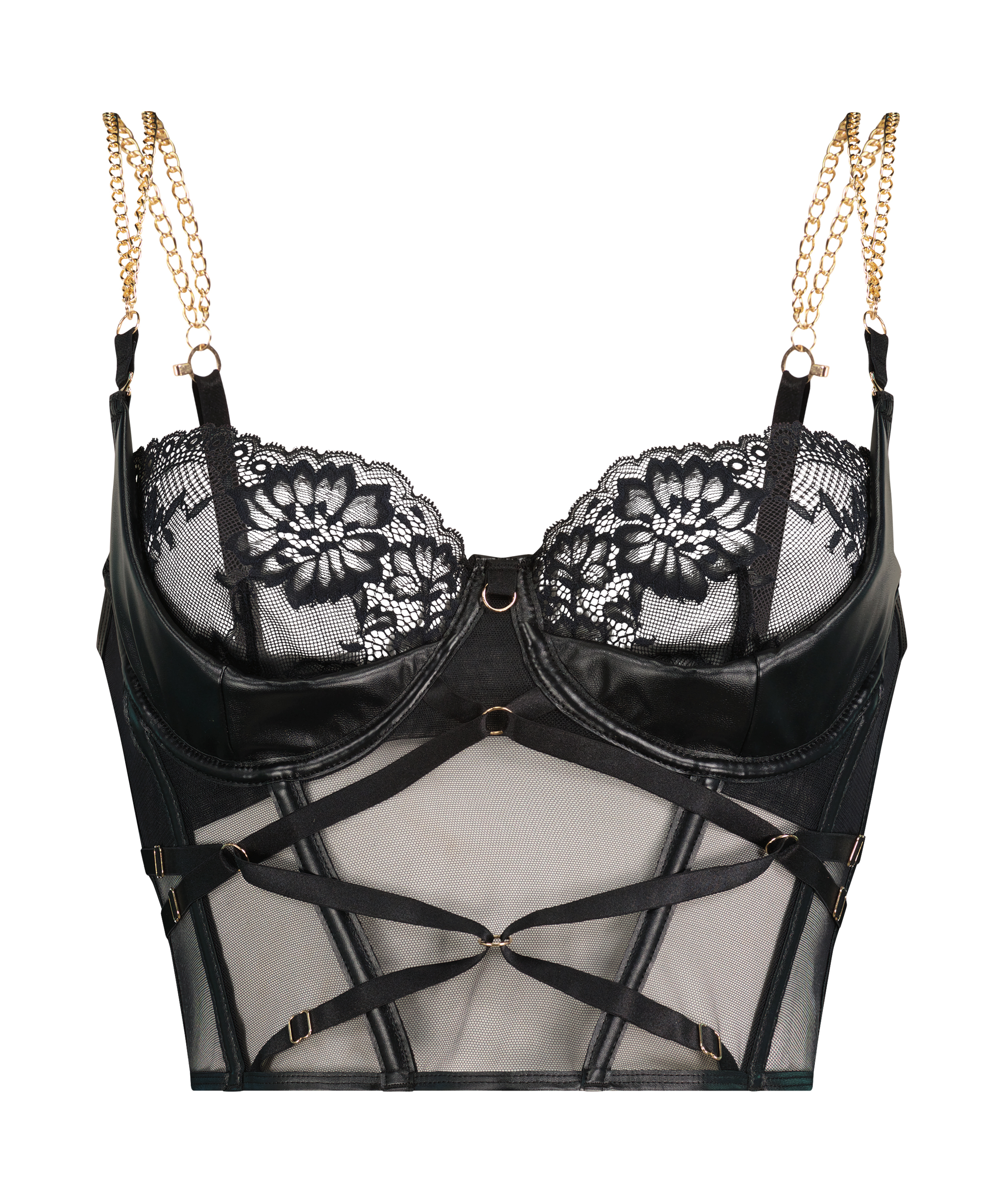 Private Bustier Hecate, Noir, main