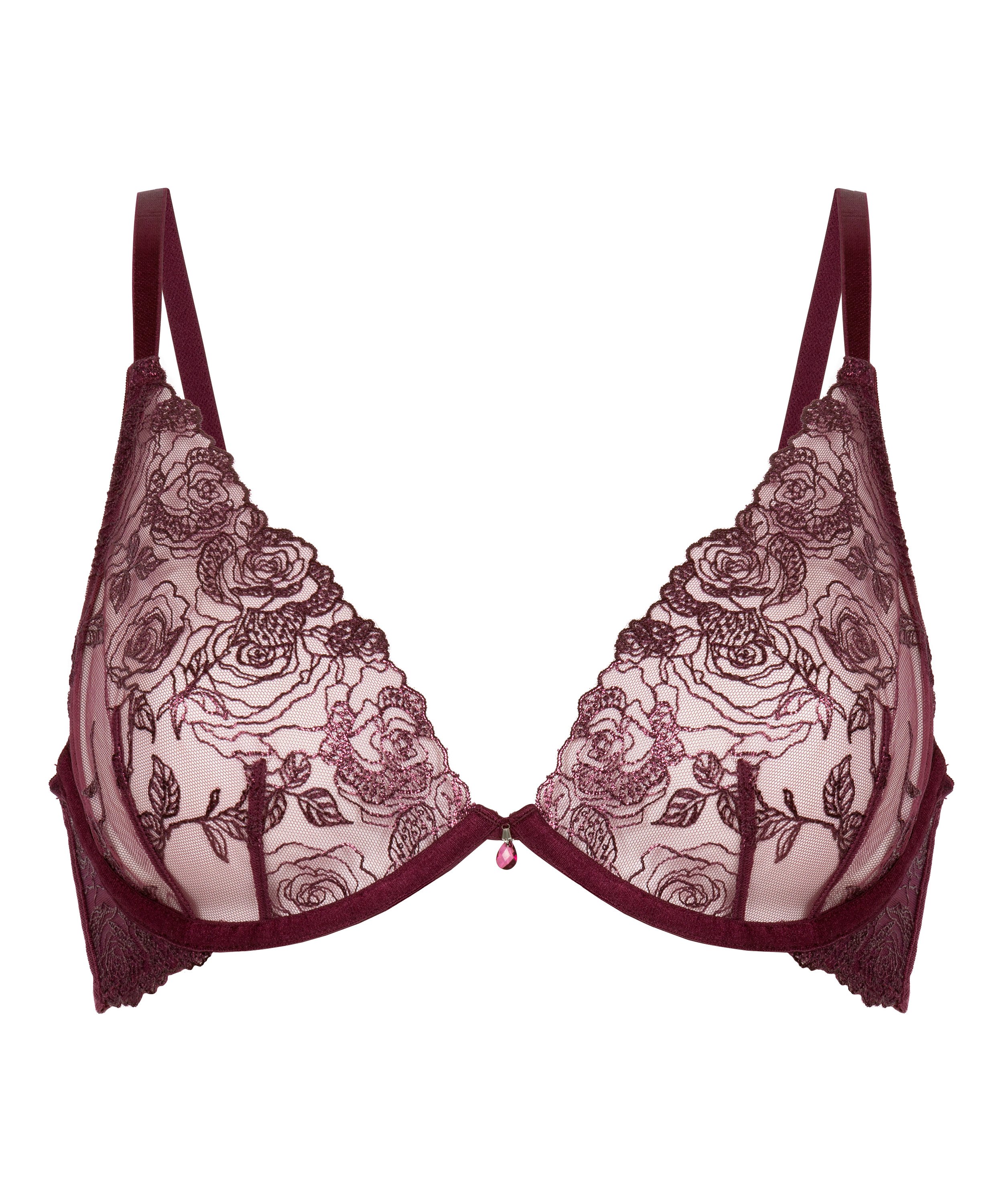 Soutien-gorge à armatures non-rembourré Hollie, Violet, main