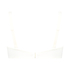 Soutien-gorge à armatures non-préformé Satin Fleece, Blanc