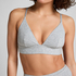 Brassière en coton, Gris