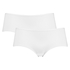 Lot de 2 boxer Kim Cotton, Blanc