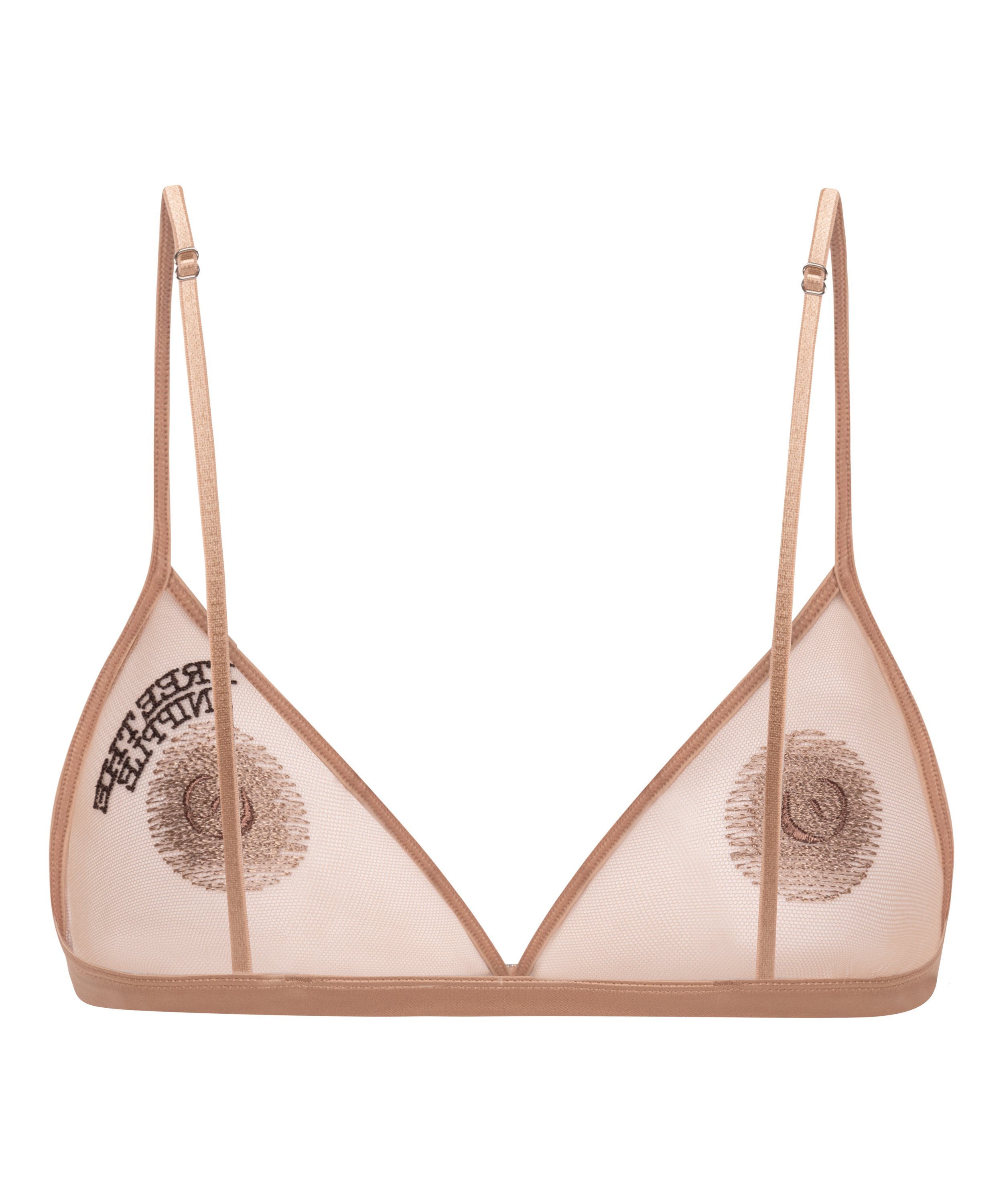 Brassière Free The Nipple, Marron, main