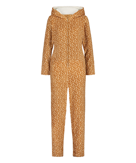 Onesie Polaire Renne, marron