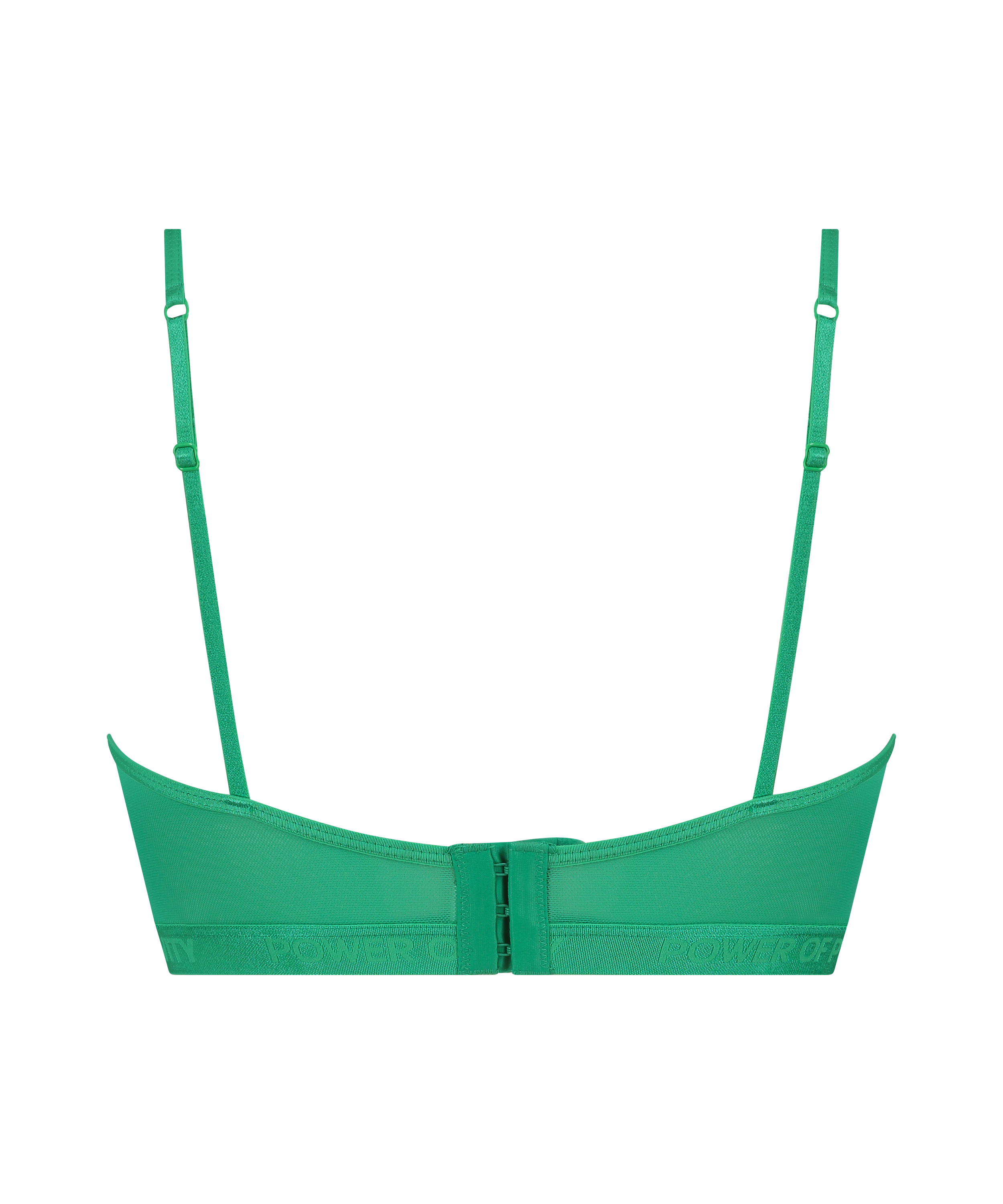 Soutien-gorge à armatures non-préformé longline Fire, Vert, main