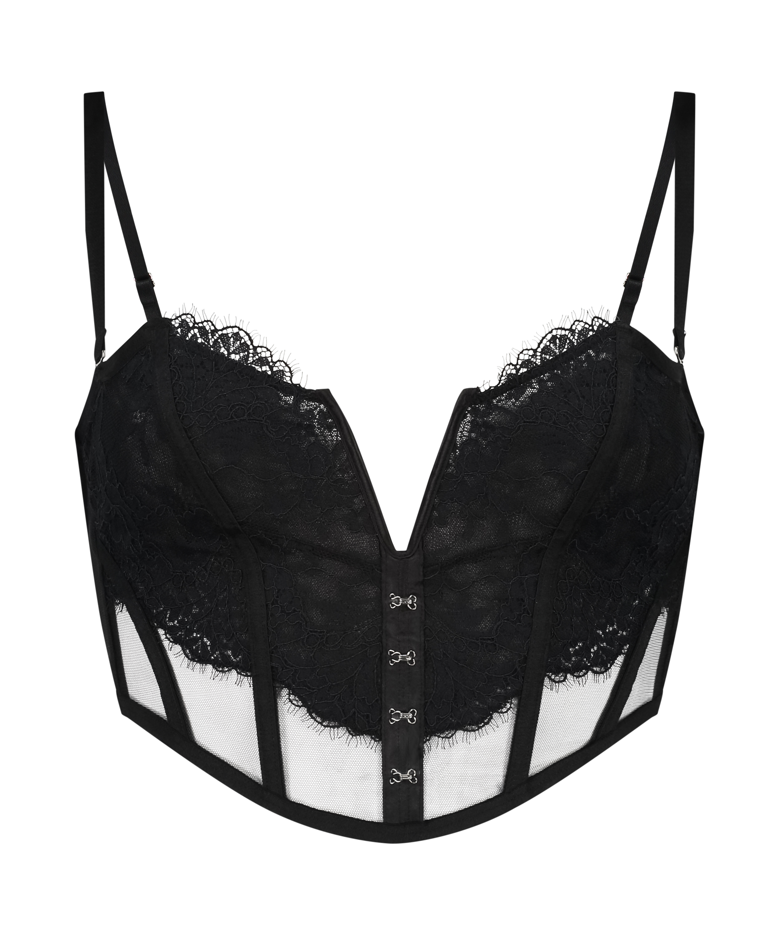 Bustier Bella, Noir, main