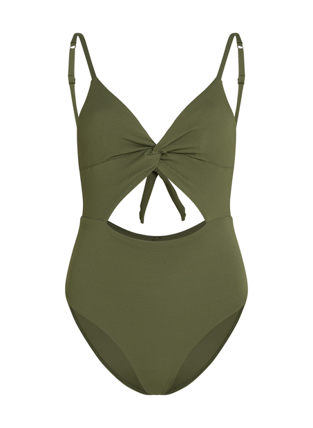Maillot de bain Relief, Vert