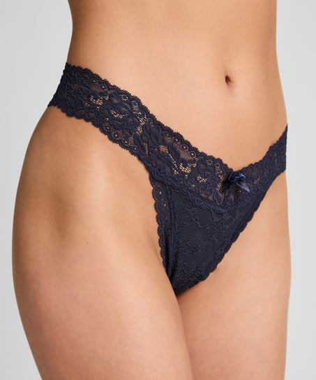 String extra bas Madison, Bleu