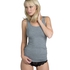 Top à fines bretelles Tank lace, Gris