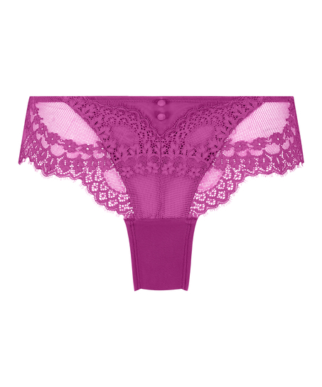 Slip brésilien Daisy, Rose