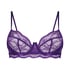 Soutien-gorge non-rembourr&eacute; &agrave; armatures Isabelle, Violet