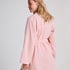 Robe courte en mousseline, Rose