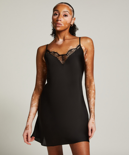 Lot De 5 Nuisettes Satin Babydoll Taille M/L - Occasion Bon état, Multicolore, Petites Coutures à Prévoir