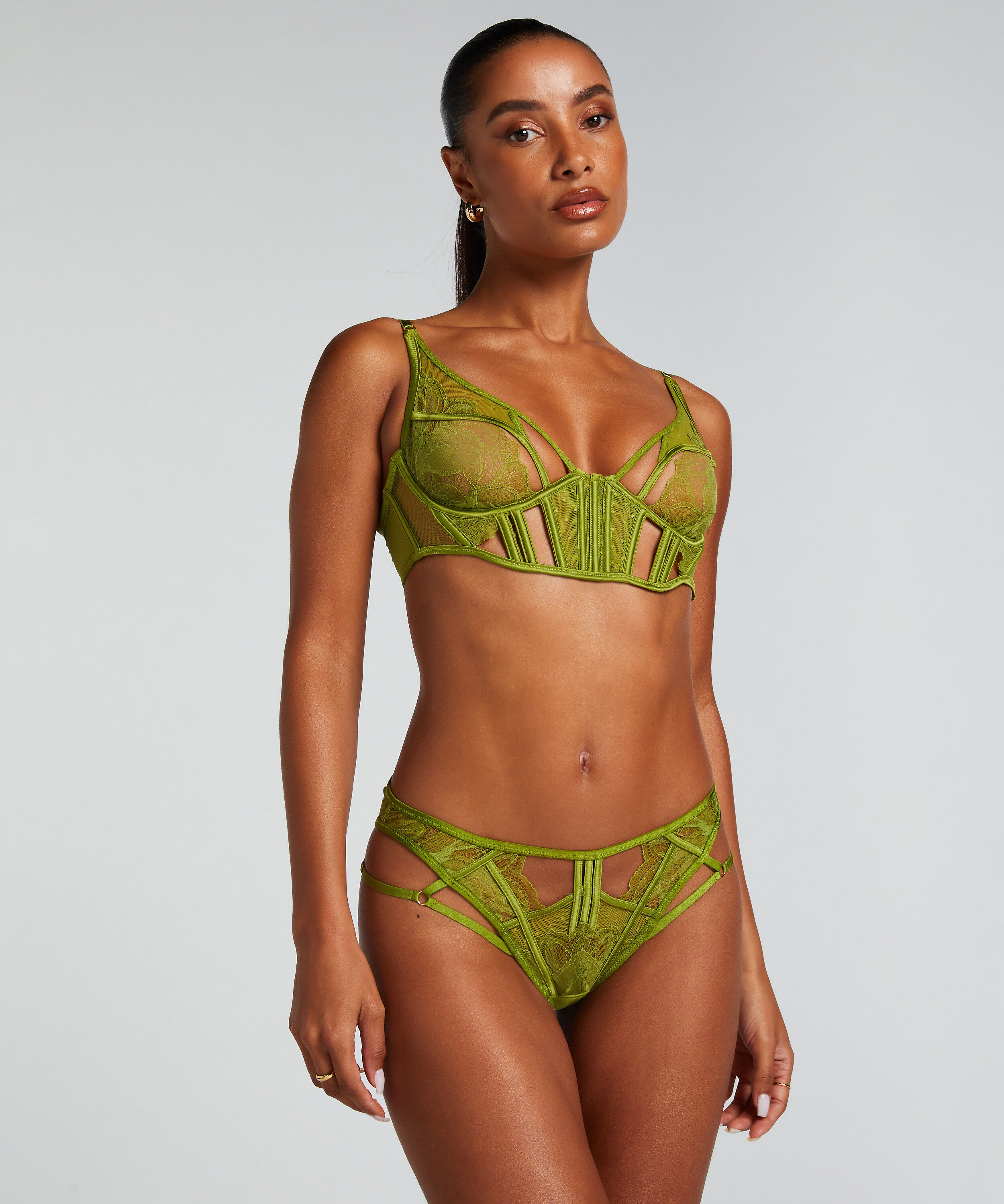 Slip brésilien Billie, Vert Slip brésilien Billie, Vert