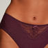 Slip taille haute Sophie, Violet