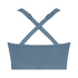 HKMX Soutien-gorge de sport The Pro Maintien niveau 3, Bleu