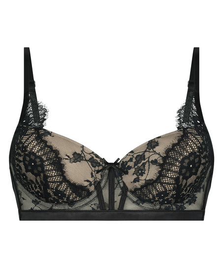 Soutien-gorge à armatures préformé Daphne, Noir