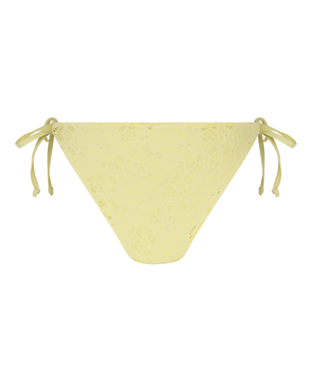 Bas de maillot de bain Crochet, Jaune