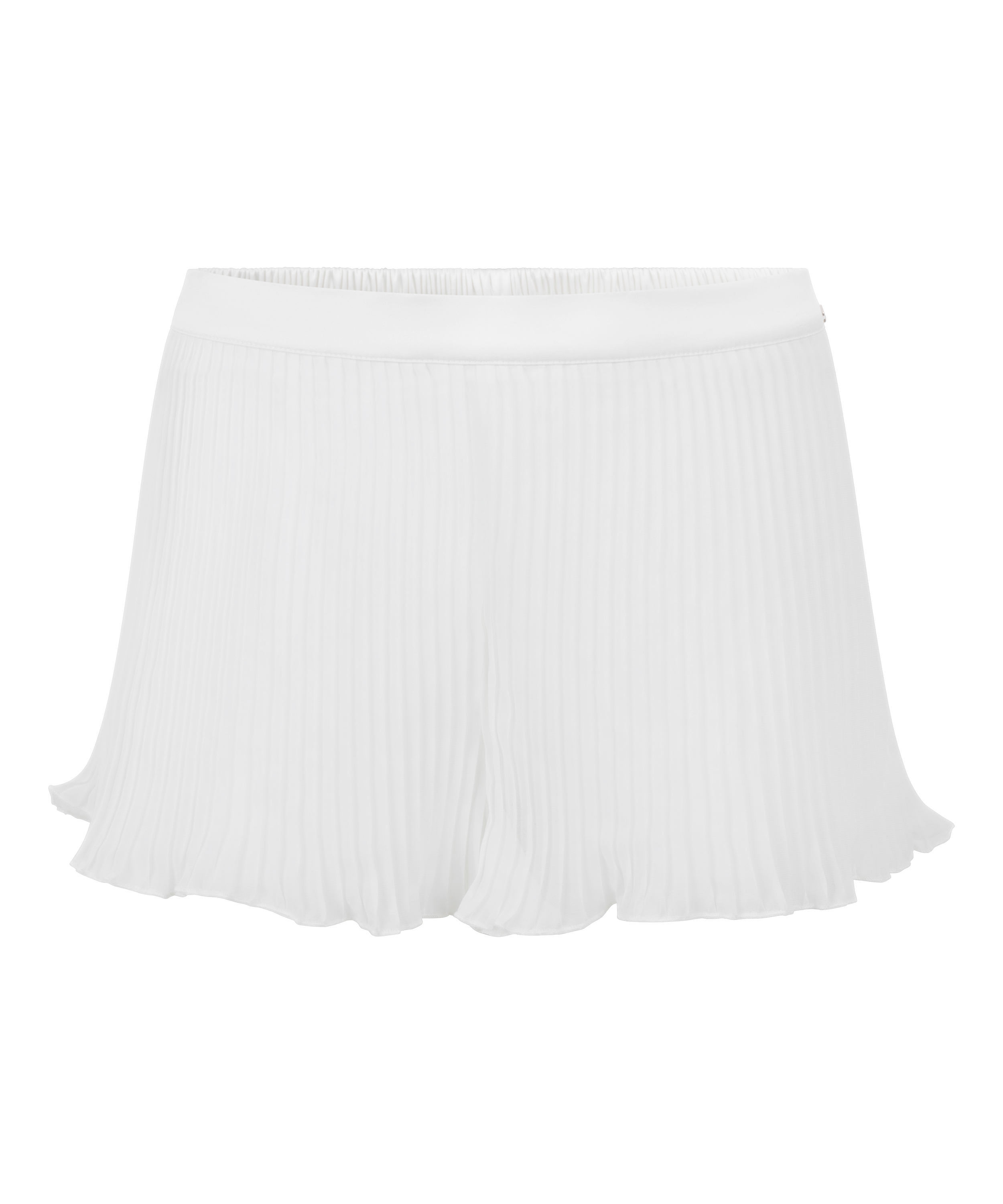 Short Plisse, Blanc, main
