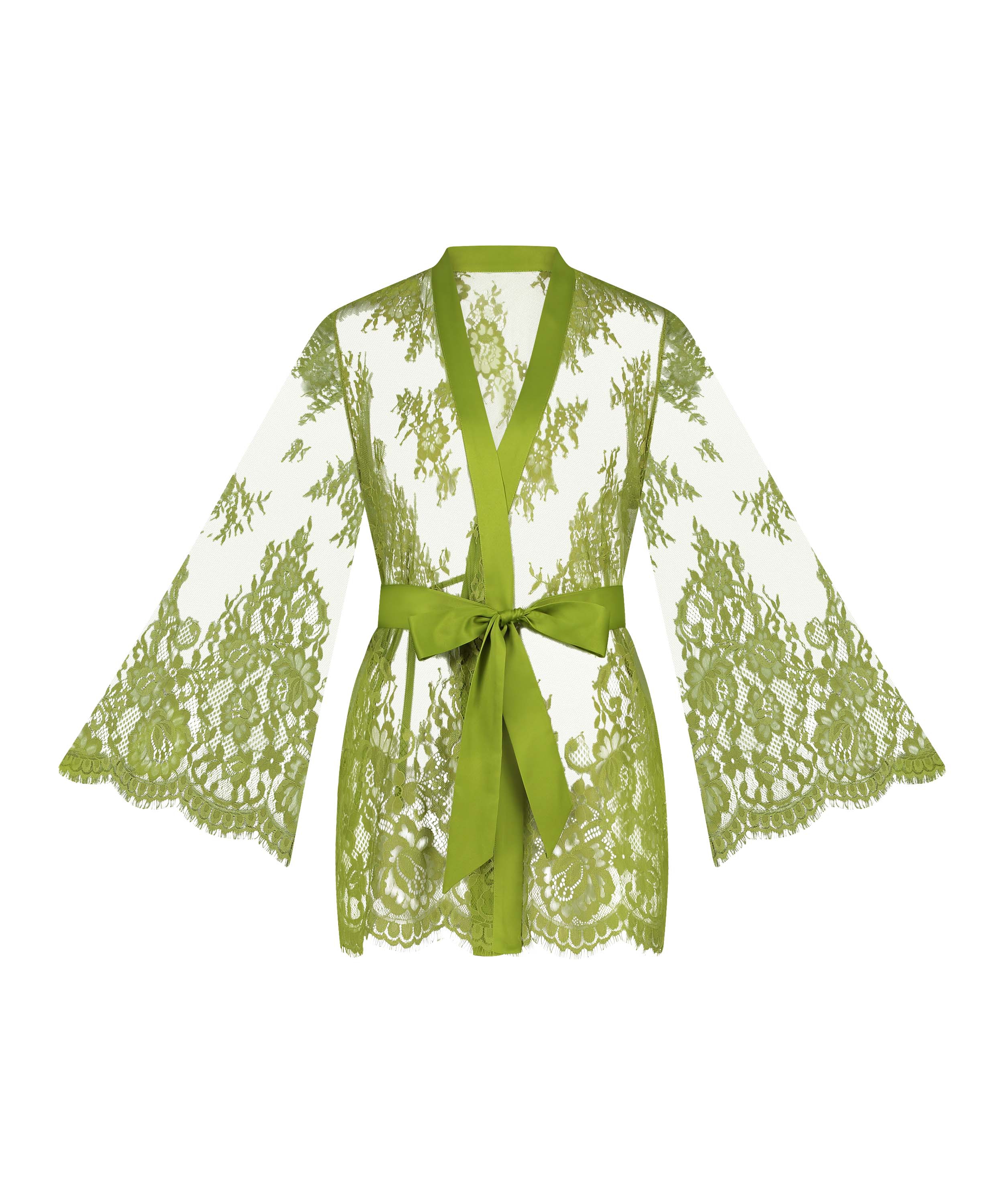 Kimono Lace Isabelle, Vert, main