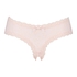 Slip brésilien V-shape mesh, Rose