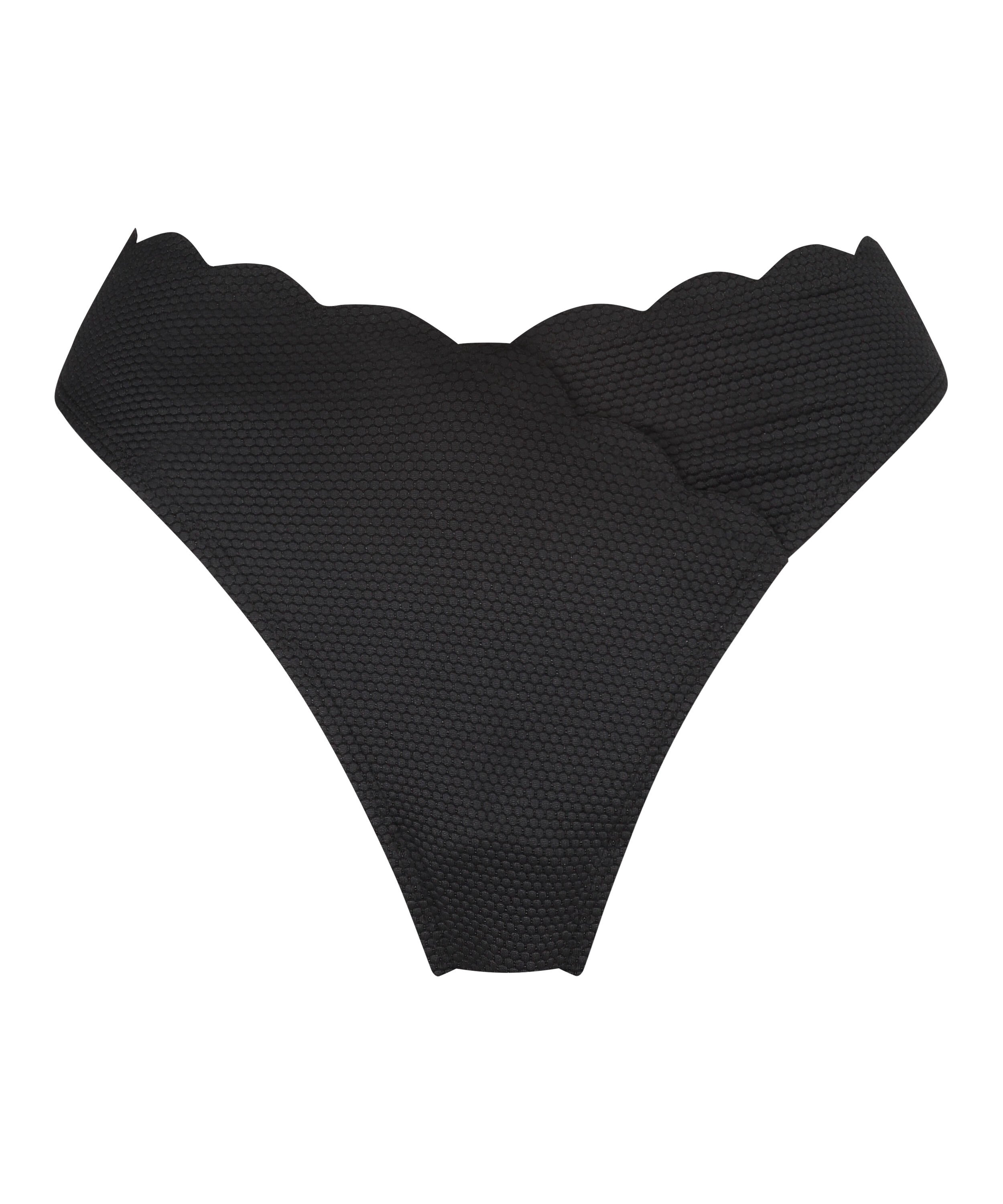 Slip de Bikini Échancrés Scallop