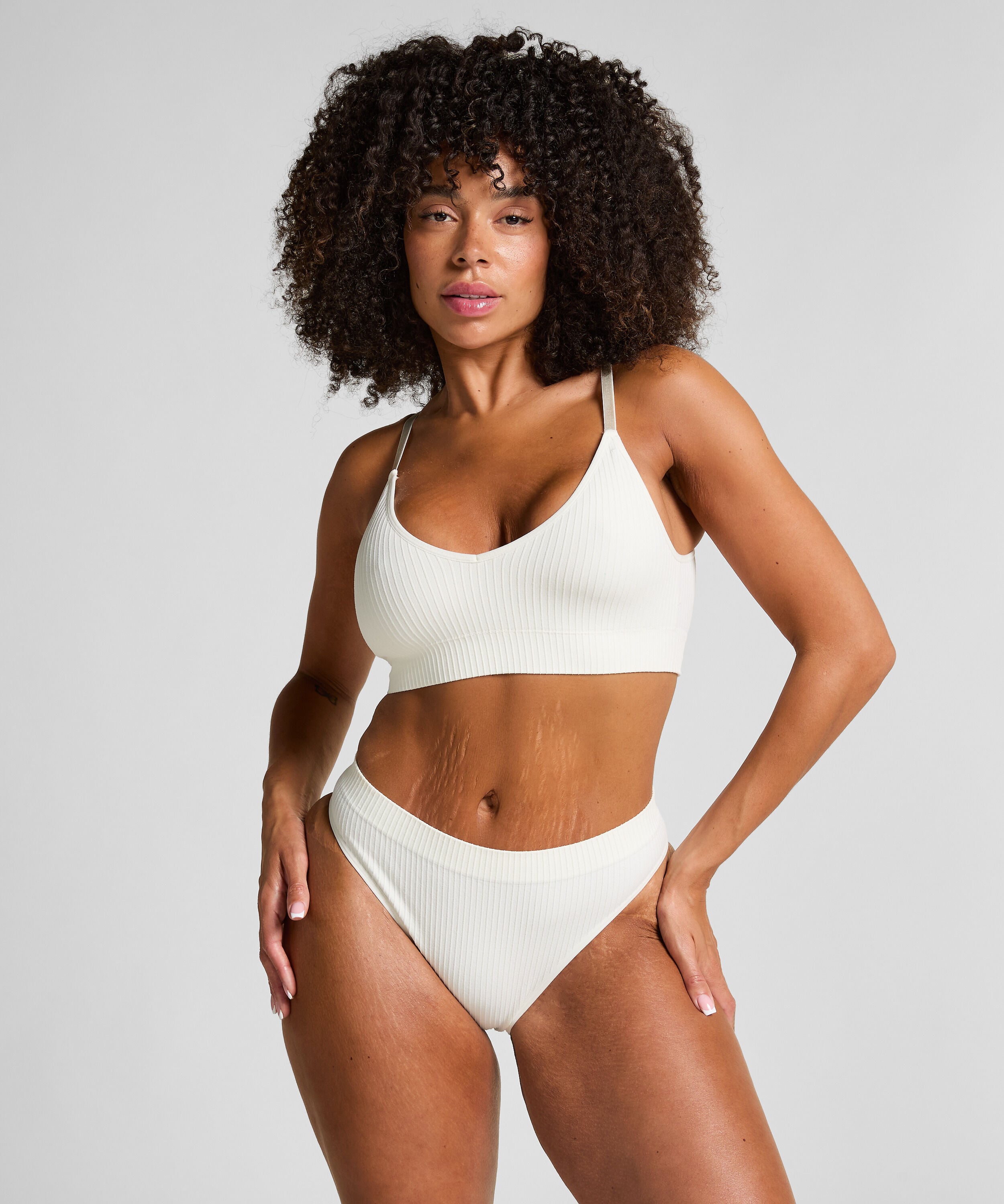 Slip brésilien Dianne, Blanc