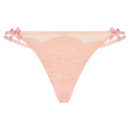Tanga string Paris, Rose