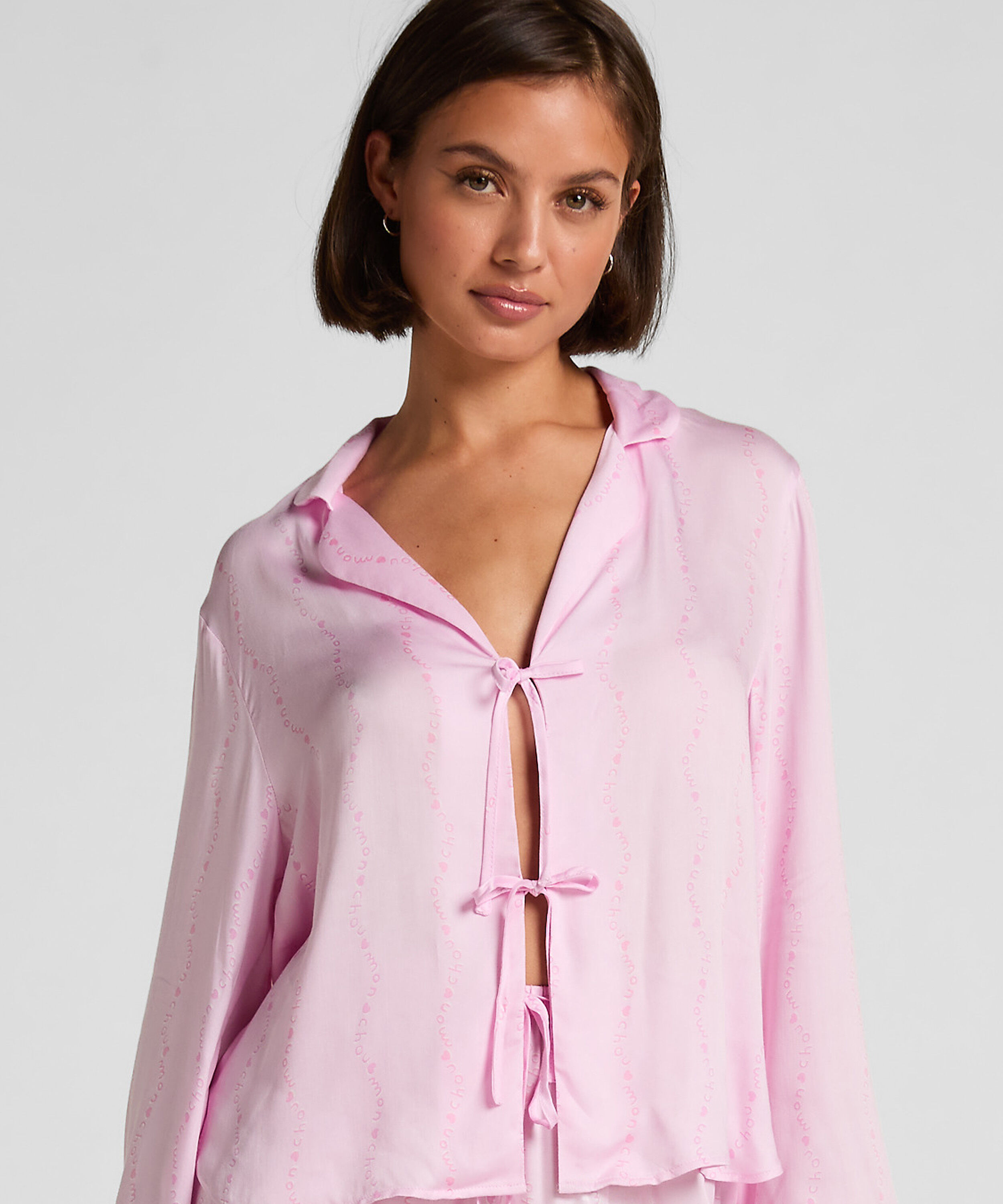 Monchou Pyjama Jacket, Rose