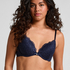 Soutien-gorge à armatures préformé push-up Marine, Bleu
