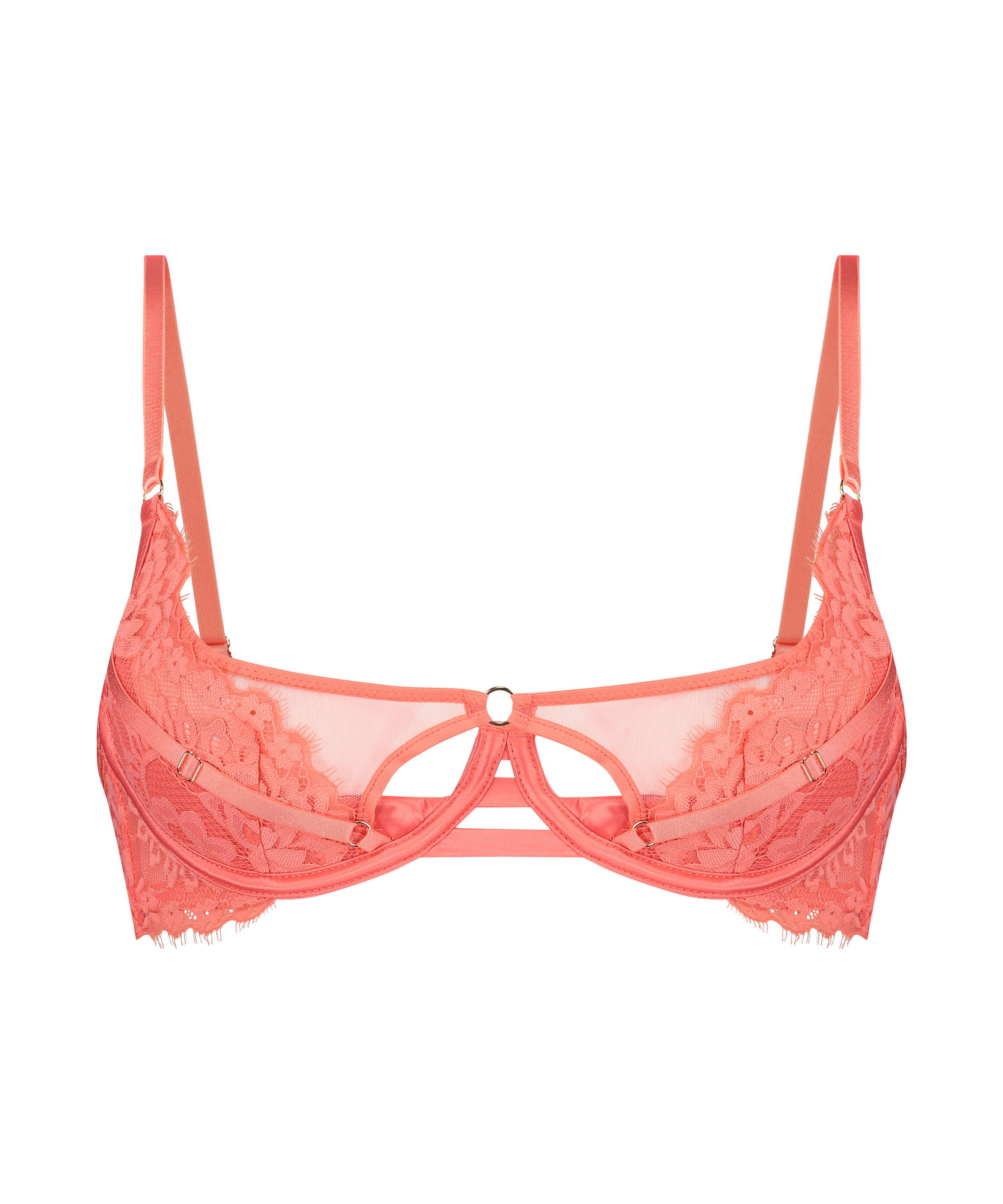 Soutien-gorge à armatures non-préformé  Kali, Rose, main