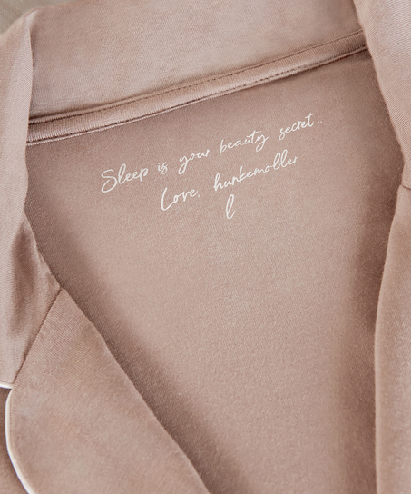 Veste à manches longues en jersey Essential, Beige