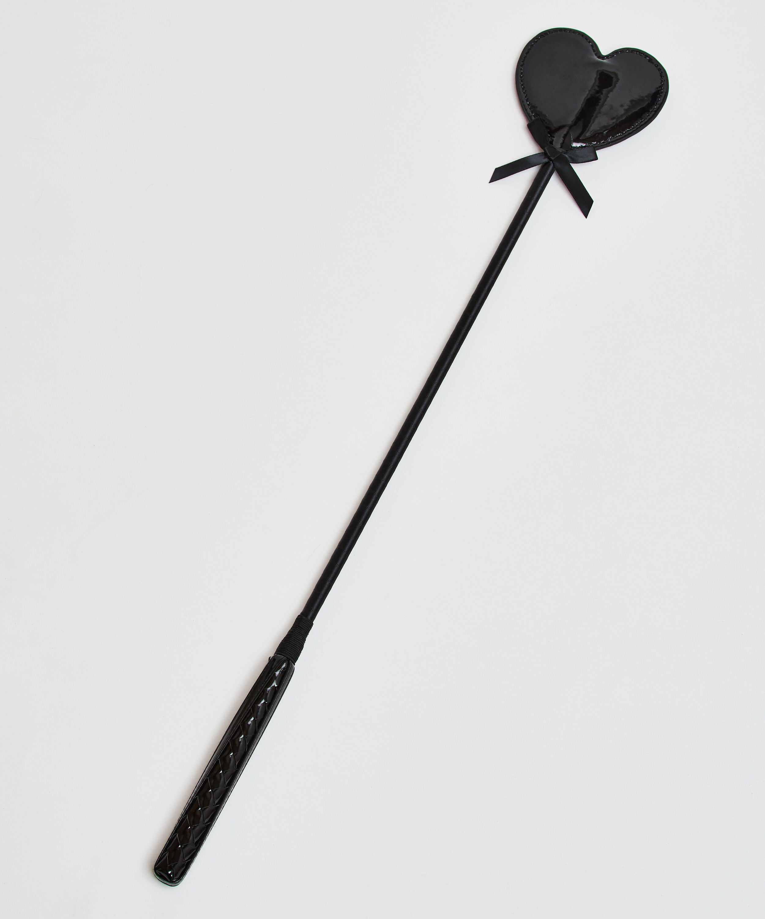 Fouet imitation cuir Private, Noir