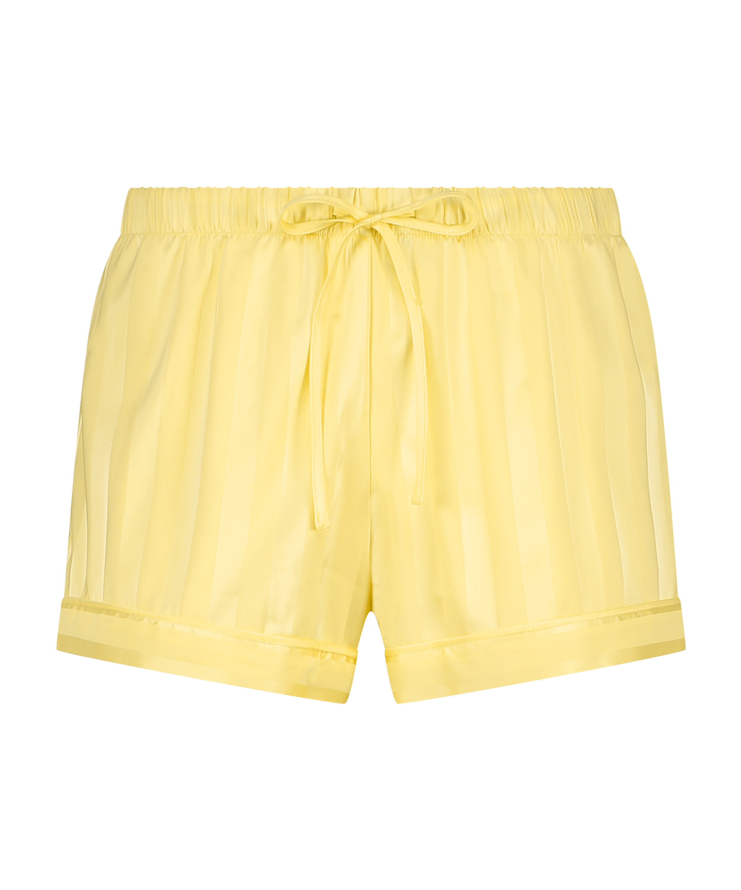 Short de pyjama Satin, Jaune, main