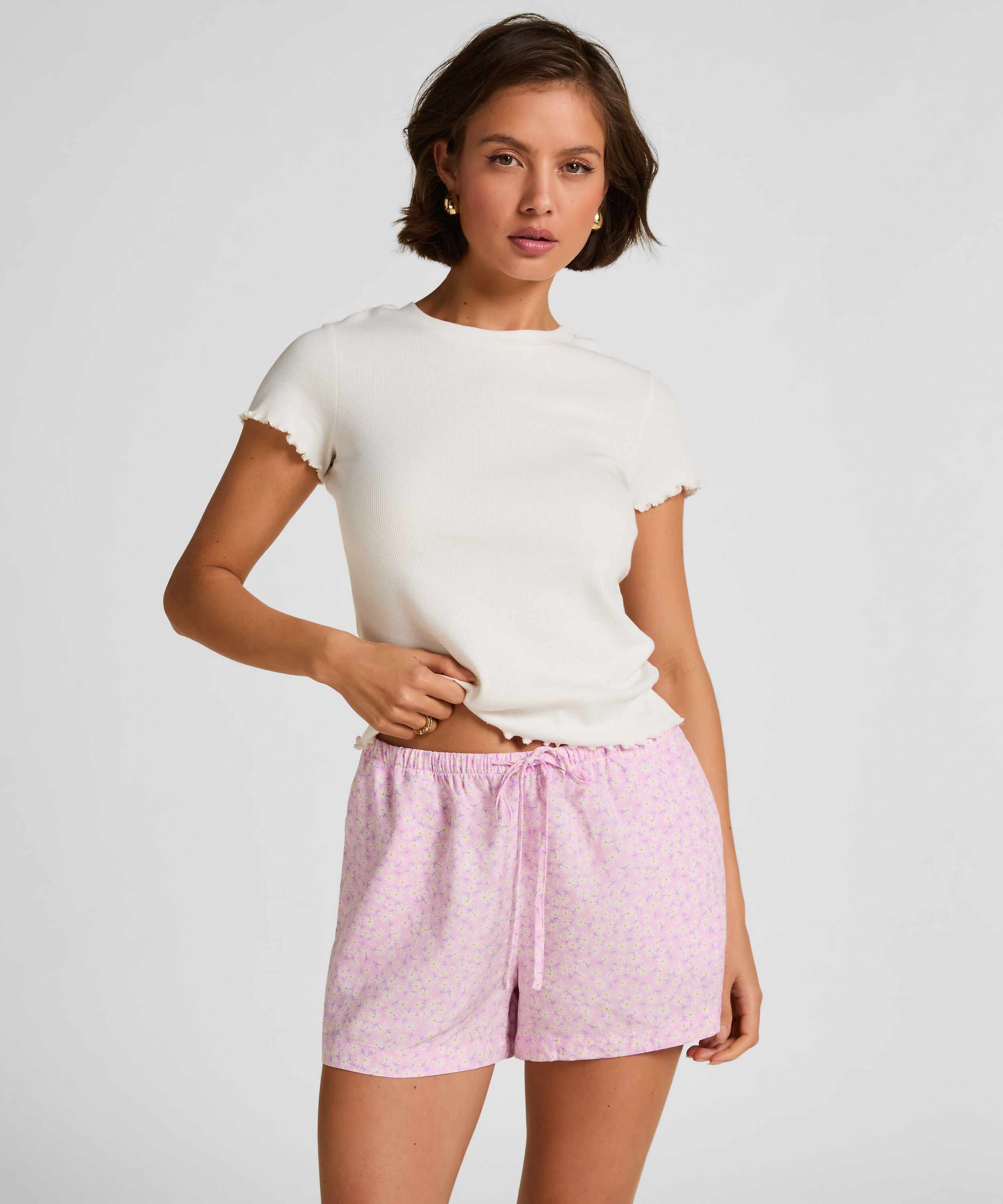 Short de Pyjama, Rose