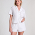 Short en broderie anglaise, Blanc