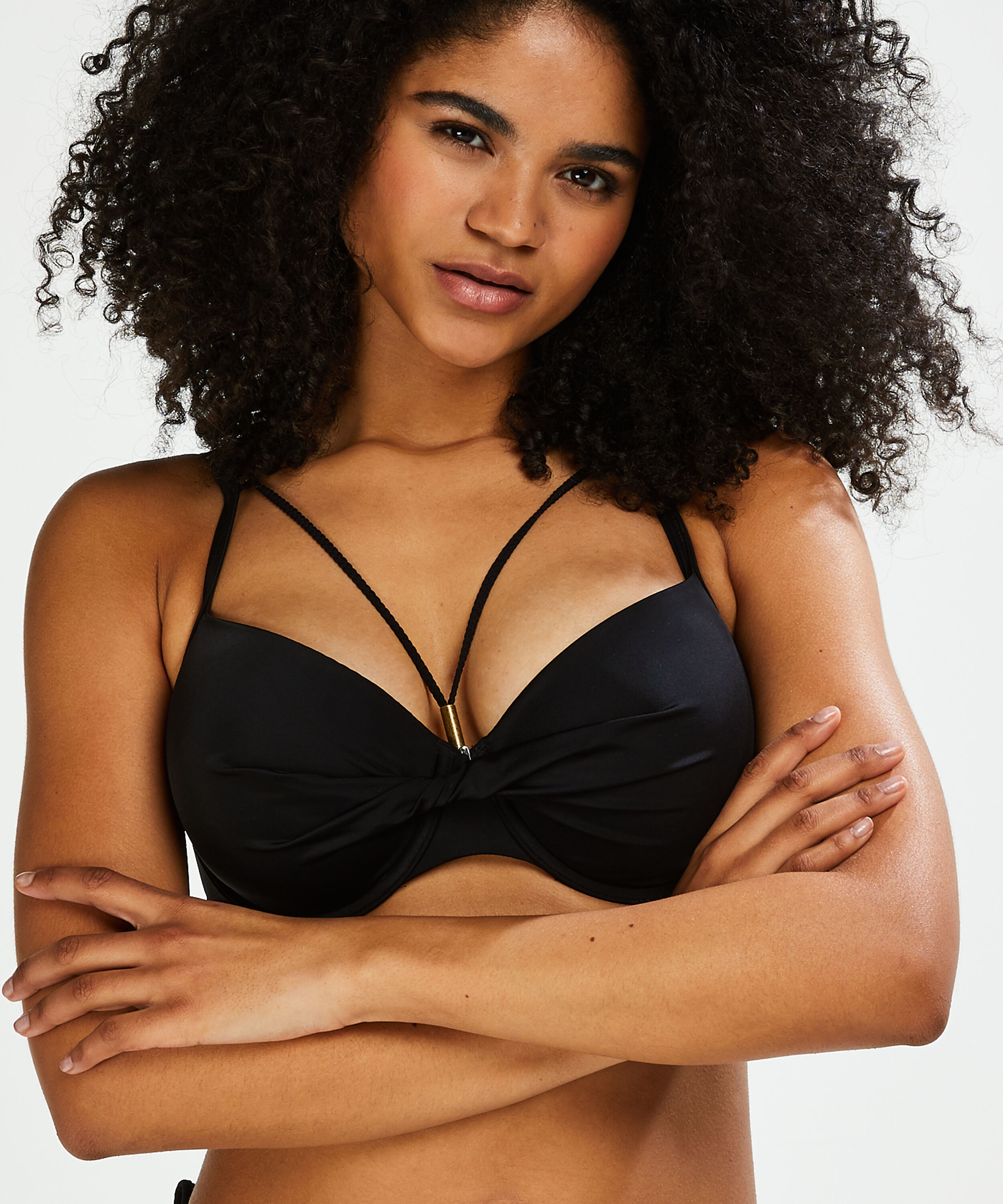 Haut de bikini à armatures préformé Sunset Dream, Noir